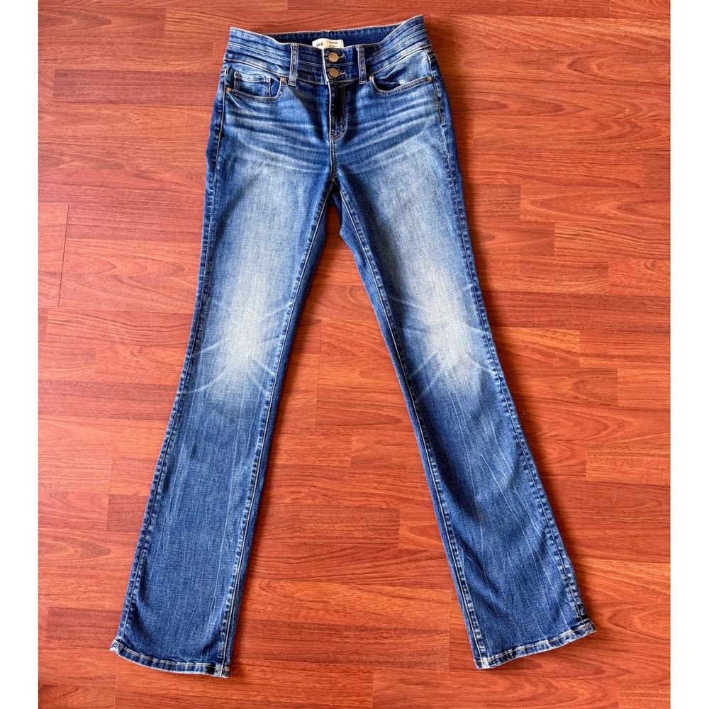 BKE Payton Tailored Bootcut Jeans Mid Rise Medium Wash Kids Size 26x35.5